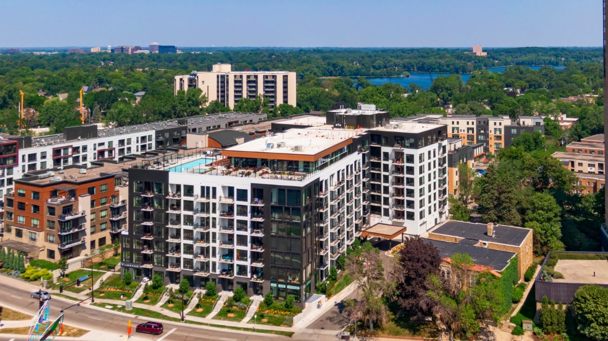 LakeHaus, Minneapolis — aerial